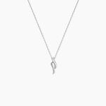 Collier Tylane Or Blanc Diamant - Colliers Femme | Histoire d&rsquo;Or