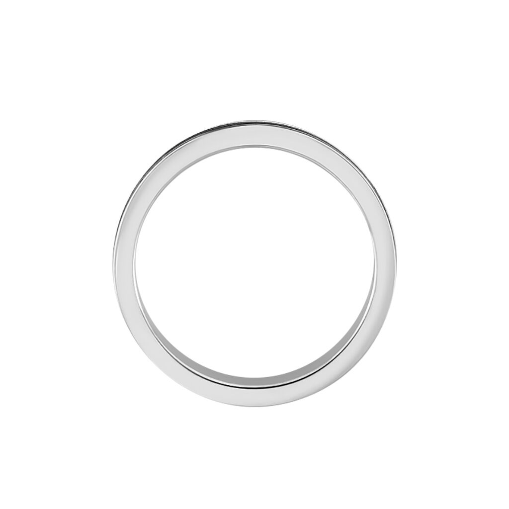 Bague Wallace Acier Blanc - Bagues fantaisie Homme | Histoire d’Or