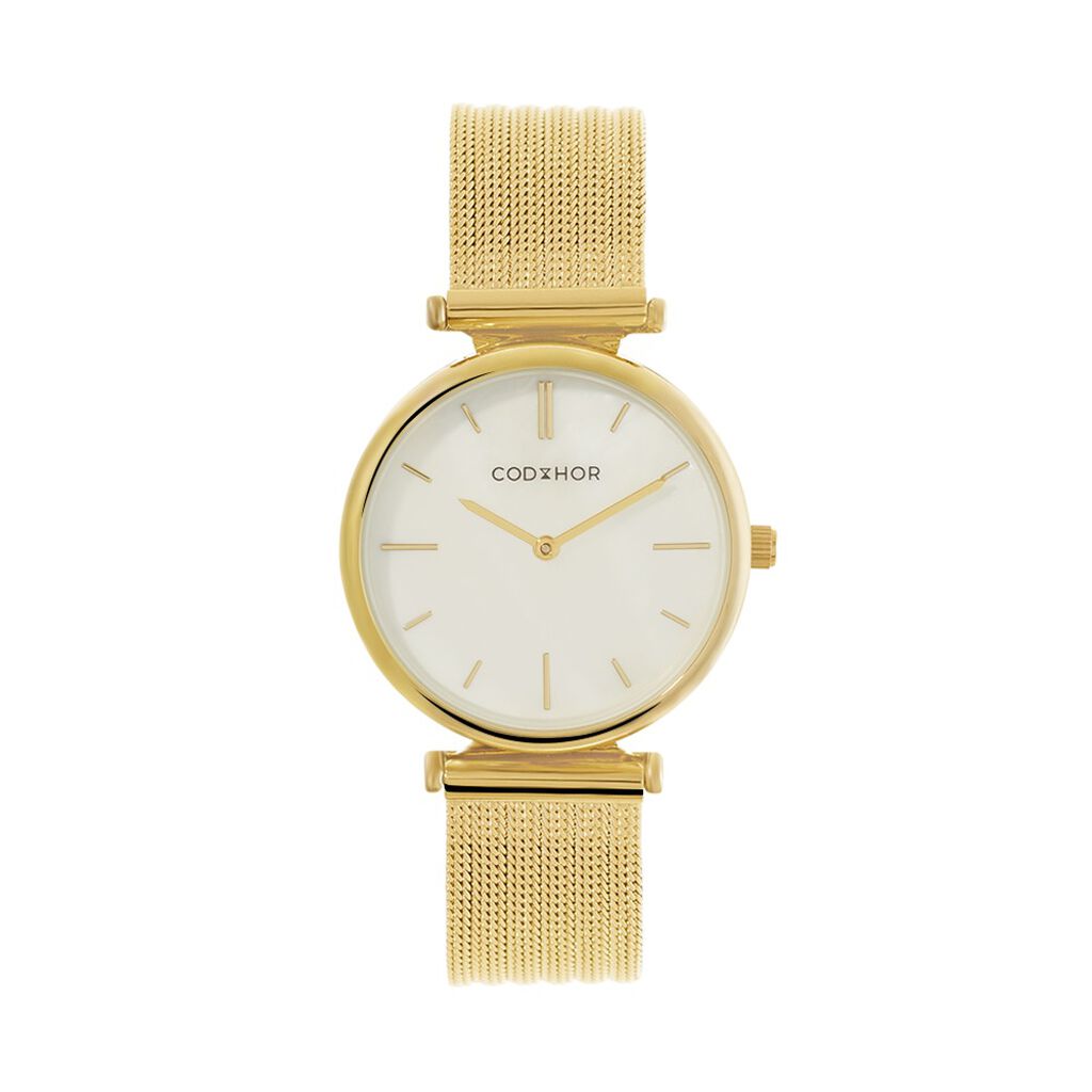 Montre Codhor Nidia Blanc Nacre - Montres Femme | Histoire d’Or