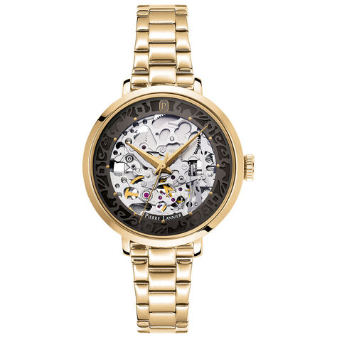Montre Pierre Lannier Automatique 35 Gris - Montres Femme | Histoire d&rsquo;Or