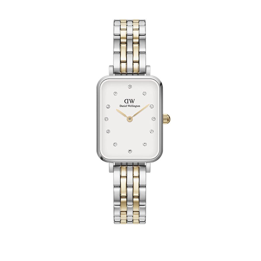 Montre Daniel Wellington Quadro Lumine Blanc - Montres Femme | Histoire d&rsquo;Or