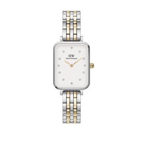 Montre Daniel Wellington Quadro Lumine Blanc - Montres Femme | Histoire d&rsquo;Or