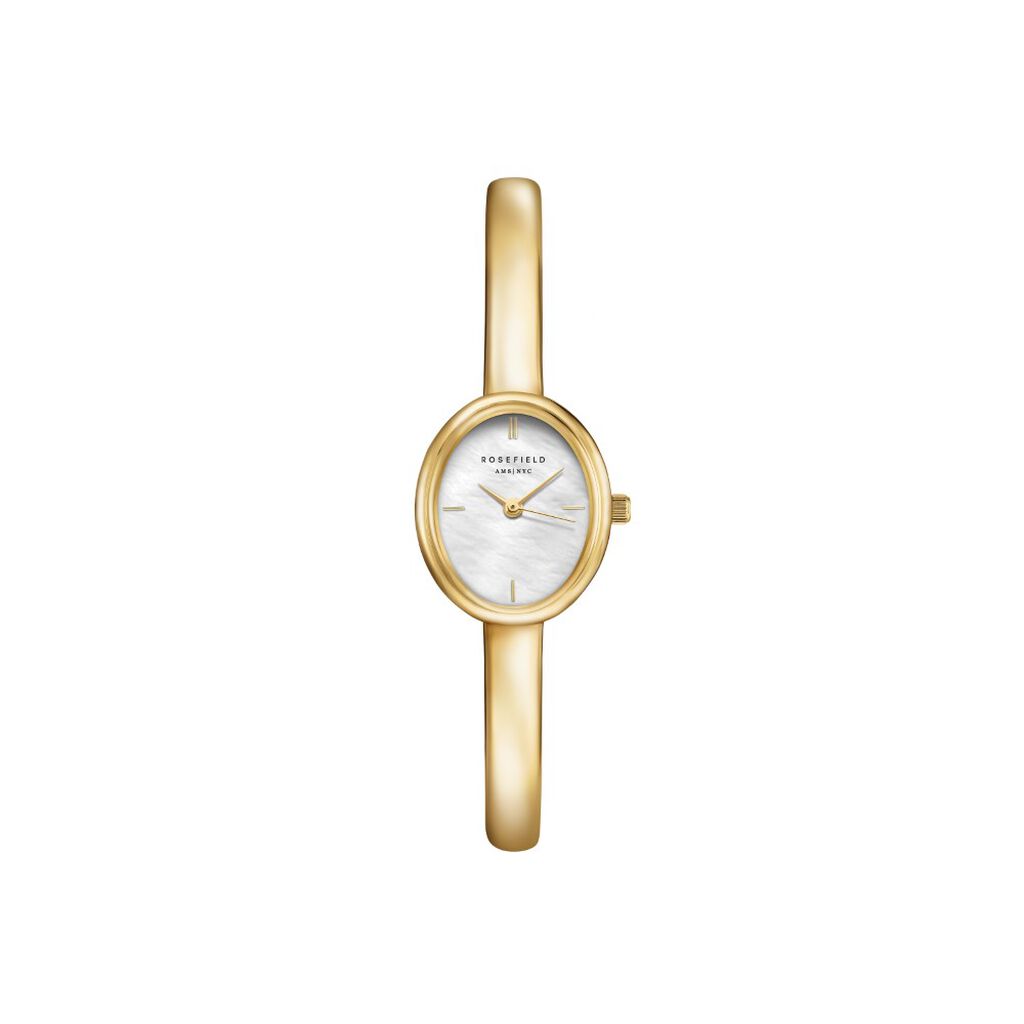 Montre Rosefield Studio Bangle Nacre Blanche - Montres Femme | Histoire d&rsquo;Or