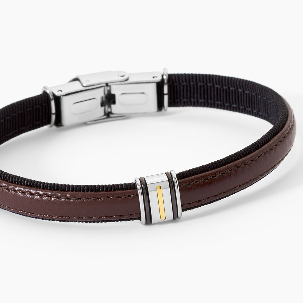 Bracelet Jourdan Acier Et Or - Bracelets Femme | Histoire d&rsquo;Or