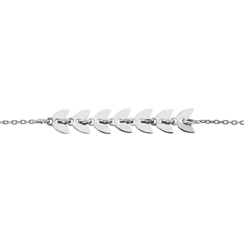 Bracelet Auxanne Argent Blanc - Bracelets Femme | Histoire d’Or