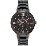 Montre Pierre Lannier Collection Beaucour Noir - Montres Homme | Histoire d&rsquo;Or