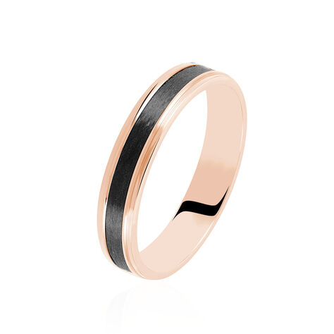 Alliance Camille Ruban Plat Or Rose - Alliances Homme | Histoire d’Or