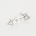 Boucles D'oreilles Puces Joy Or Blanc Diamant - Clous d'oreilles Femme | Histoire d’Or