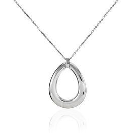 Collier Charlotte Acier Blanc - Colliers fantaisie Femme | Histoire d’Or