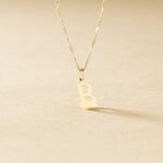 Pendentif Ionia Lettre Or Jaune - Pendentifs Famille | Histoire d&rsquo;Or