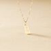 Pendentif Ionia Lettre Or Jaune - Pendentifs Famille | Histoire d’Or