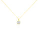 Collier Charlene Or Jaune Diamant Synthetique - Colliers Femme | Histoire d’Or