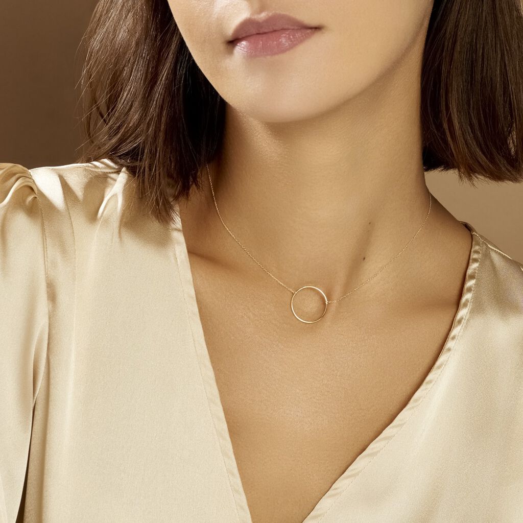 Collier Pink Or Jaune - Colliers Femme | Histoire d’Or
