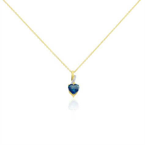 Collier Or Jaune Clothilde Topaze - Colliers Femme | Histoire d’Or