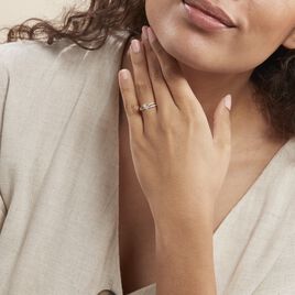 Bague Serafine Or Jaune Oxyde De Zirconium - Bagues solitaires Femme | Histoire d’Or
