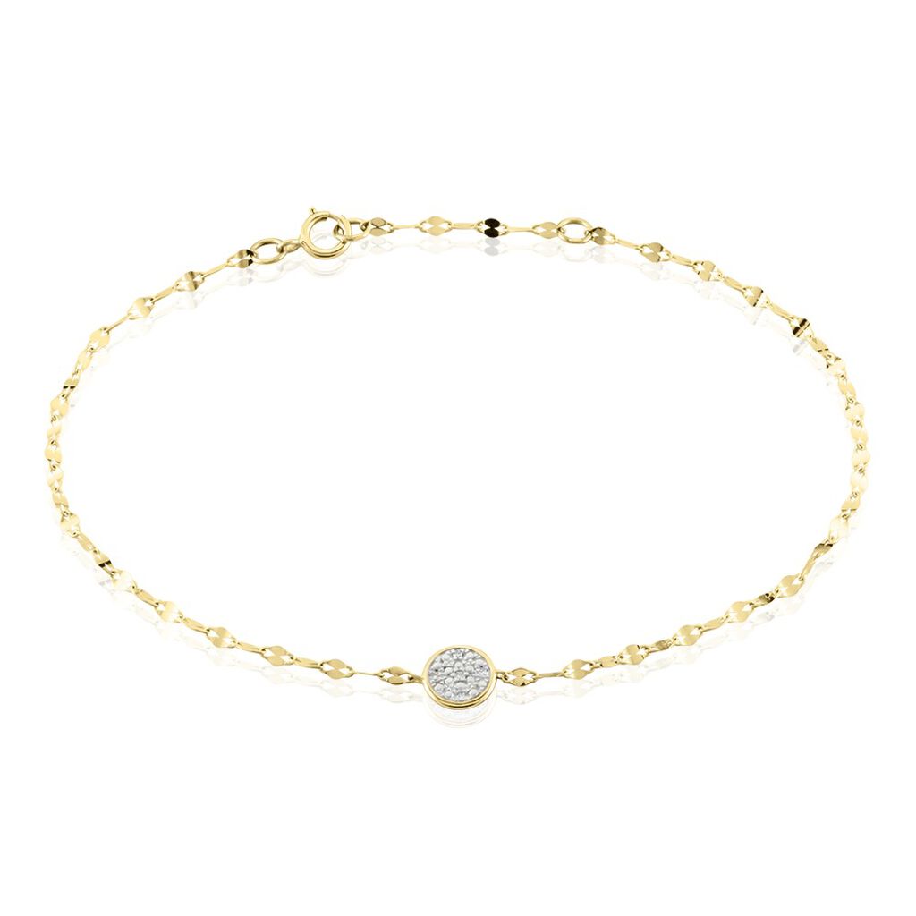 Bracelet Or Jaune Luminata Diamants