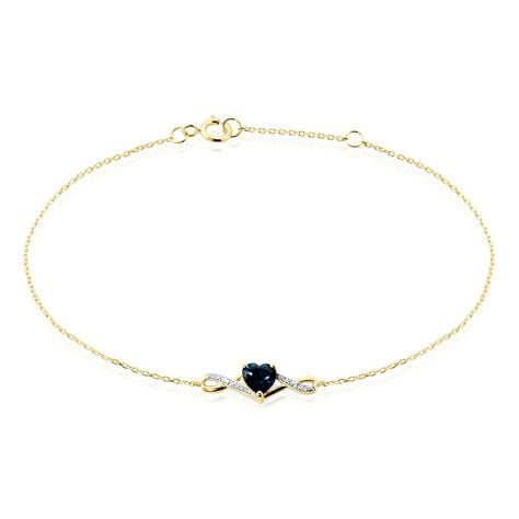 Bracelet Clothilde Or Jaune Topaze Oxyde De Zirconium - Bracelets Femme | Histoire d’Or