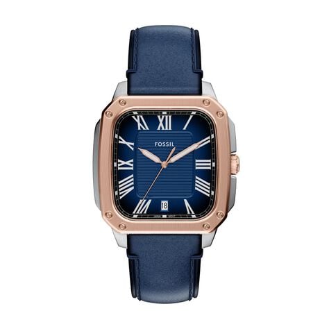 Montre Fossil Crosby Bleu - Montres Homme | Histoire d&rsquo;Or