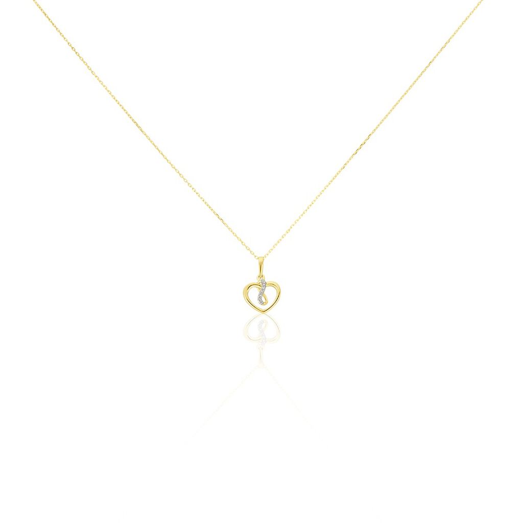 Collier Irmina Or Jaune Diamant - Colliers Femme | Histoire d’Or