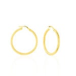 Cr&eacute;oles Udara Or Jaune - Boucles d'oreilles cr&eacute;oles Femme | Histoire d&rsquo;Or