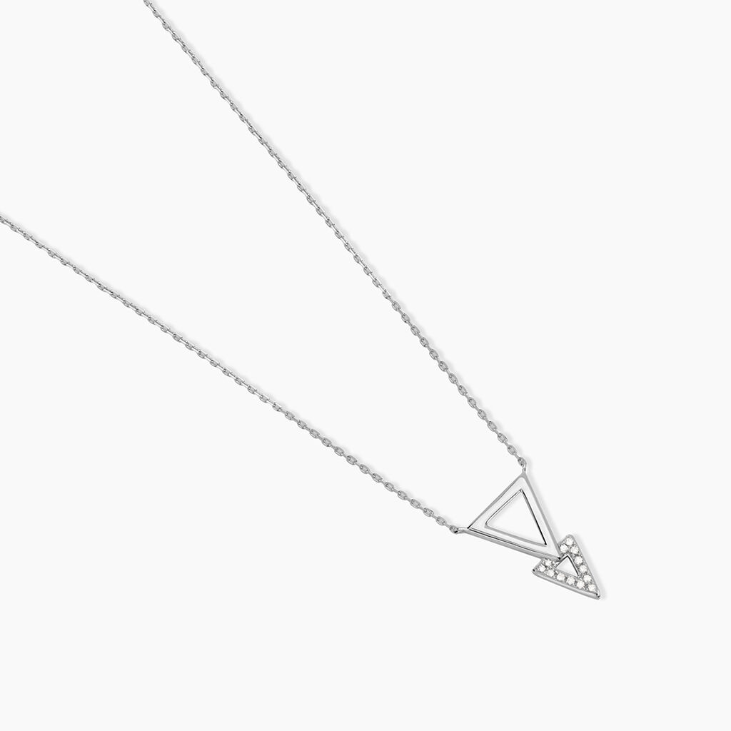 Collier Joy Or Blanc Diamant - Colliers Femme | Histoire d&rsquo;Or