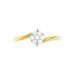 Bague Solitaire Lysia Or Jaune Diamant