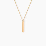 Collier Plaqu&eacute; Or Jaune Bobby - Colliers fantaisie Homme | Histoire d&rsquo;Or