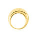 Bague Cleoria Acier Dore - Bagues fantaisie Femme | Histoire d’Or