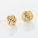 Boucles D'oreilles Puces Ilhame Nid Or Jaune - Clous d'oreilles Femme | Histoire d’Or