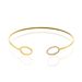 Bracelet Jonc Seth Or Jaune Oxyde De Zirconium - Bracelets joncs Femme | Histoire d’Or