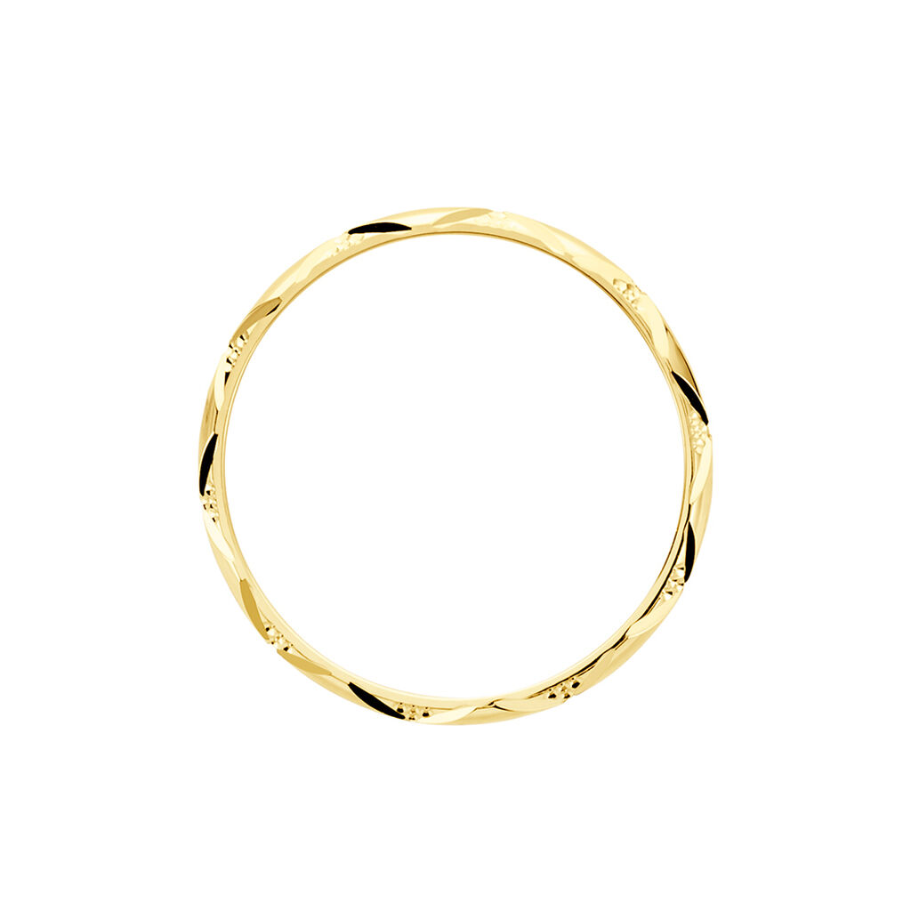 Alliance Harmonie Demi Jonc Classique Or Jaune - Alliances Famille | Histoire d’Or