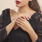 Bague Clotilda Or Jaune Diamant - Bagues avec pierre Femme | Histoire d&rsquo;Or