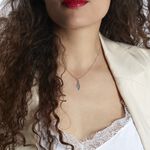 Collier Euriell Argent Blanc - Colliers fantaisie Femme | Histoire d&rsquo;Or