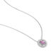Collier Priscillya Or Blanc Amethyste Et Oxyde De Zirconium - Colliers Femme | Histoire d’Or