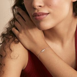 Bracelet Automne Or Blanc Diamant - Bijoux Femme | Histoire d’Or