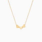 Collier Lova Argent Dor&eacute; A L'Or 750/1000 - Cadeaux de naissance Femme | Histoire d&rsquo;Or