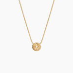 Collier Sunrays Plaqu&eacute; Or Jaune Oxyde De Zirconium - Colliers Femme | Histoire d&rsquo;Or
