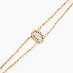 Bracelet Classical Plaqu&eacute; Or Jaune Oxyde De Zirconium - Bracelets Femme | Histoire d&rsquo;Or