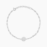 Bracelet Argent Blanc Turin Oxydes De Zirconium - Bracelets Femme | Histoire d&rsquo;Or