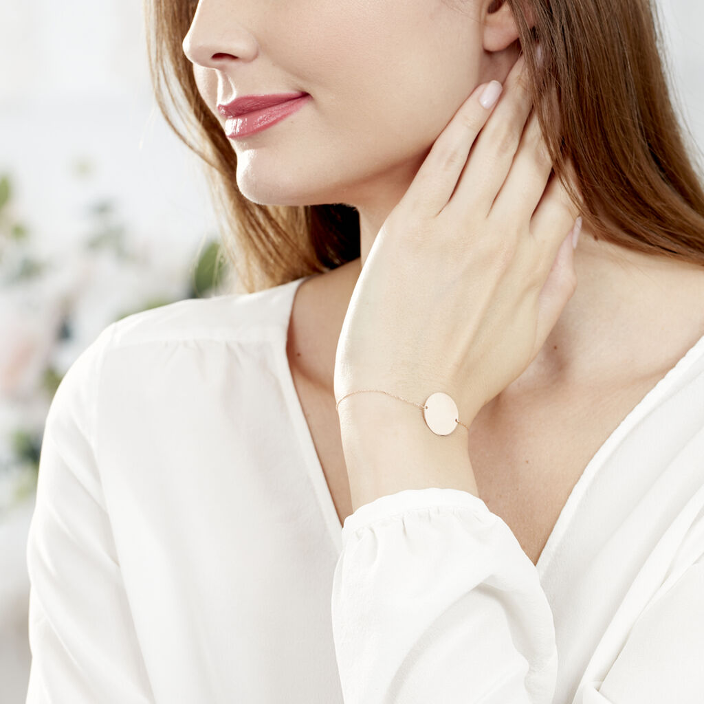 Bracelet Lisa Or Rose - Bracelets Naissance Femme | Histoire d’Or