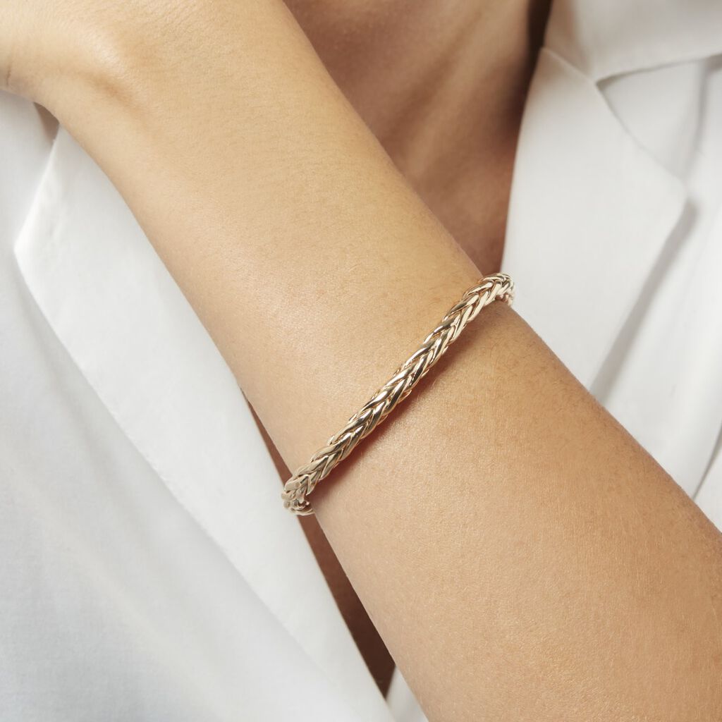 Bracelet Avelyne Plaqué Or Jaune - Bracelets chaîne Femme | Histoire d’Or