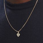 Pendentif Eudocie Coeur Lettre Or Jaune - Pendentifs Famille | Histoire d&rsquo;Or