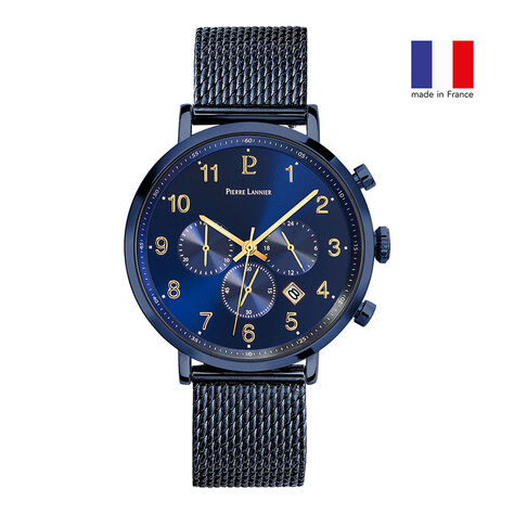 Montre Pierre Lannier Baron Bleu - Montres Homme | Histoire d’Or