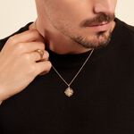 Collier Jet Plaqu&eacute; Or Jaune - Colliers Homme | Histoire d&rsquo;Or