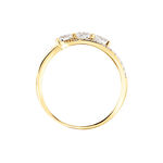 Bague Comete Or Jaune Oxyde De Zirconium - Bagues avec pierre Femme | Histoire d&rsquo;Or