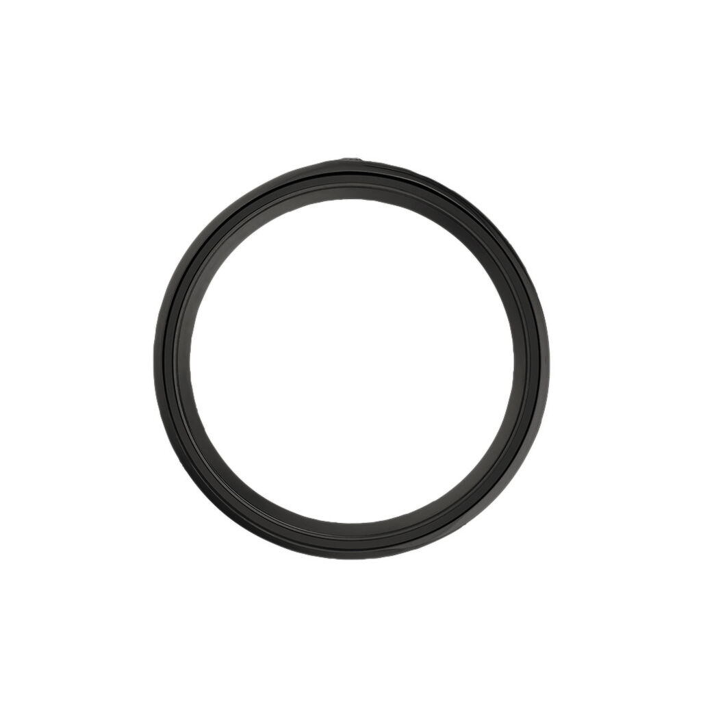 Bague Acier Noir Isidorius Oxyde De Zirconium Noir - Bagues avec pierre Homme | Histoire d’Or