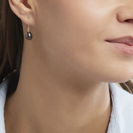 Boucles D'oreilles Pendantes Severiane Or Jaune Perle De Culture - Boucles d'oreilles pendantes Femme | Histoire d’Or