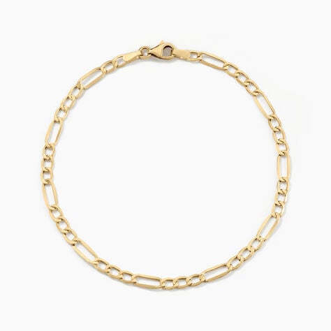 Bracelet Or Jaune Cameo - Bracelets cha&icirc;ne Famille | Histoire d&rsquo;Or