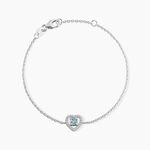 Bracelet Suzon Argent Blanc Oxyde De Zirconium - Bracelets Femme | Histoire d&rsquo;Or