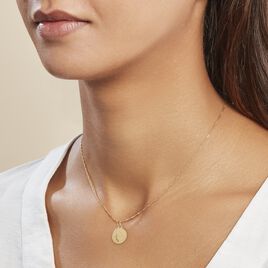Pendentif Lamie Zodiaque Or Jaune - Pendentifs Zodiaque Famille | Histoire d’Or